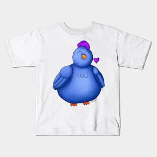 Happy Fat Chicken! Kids T-Shirt